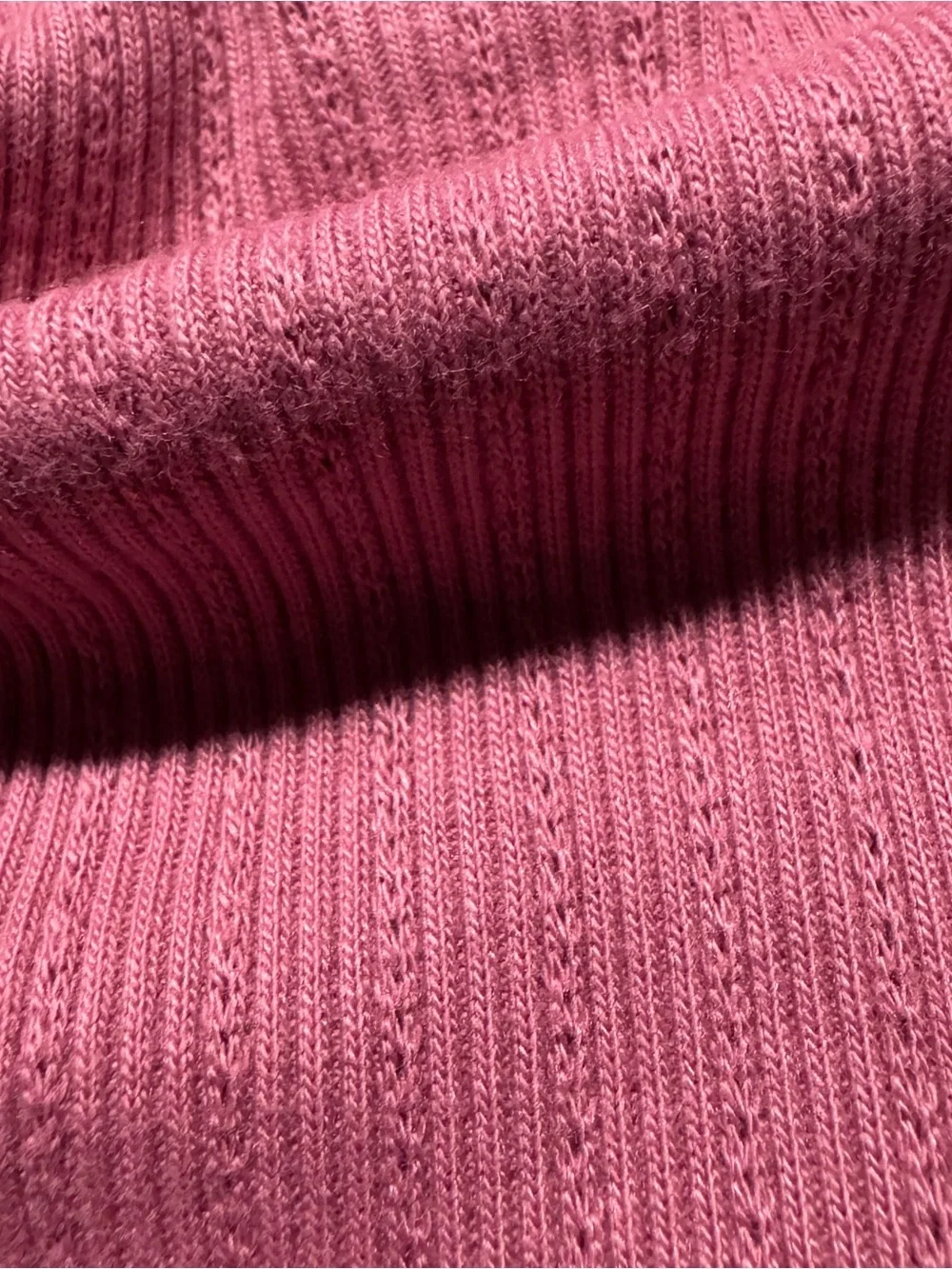 OshKosh B’gosh Toddler Girls Pink Ribbed Tank Top Size 5T Sleeveless Lace
